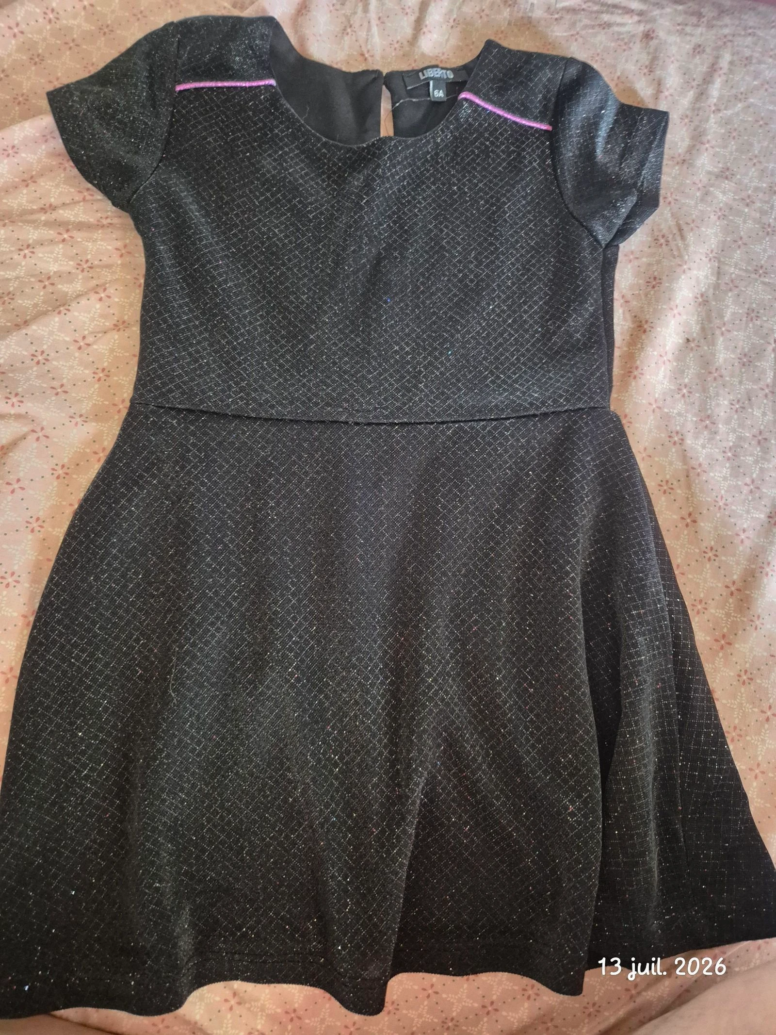 Robe liberto 6 ans brillante